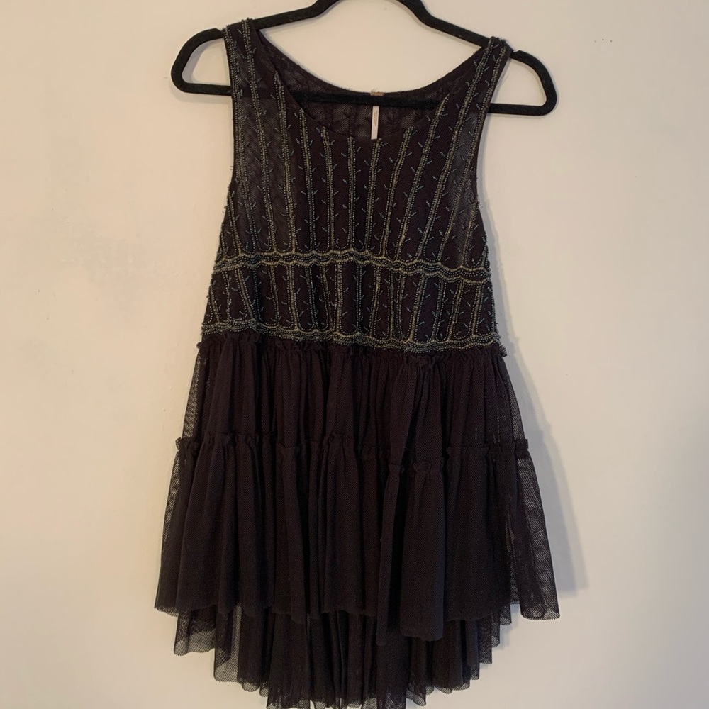 Free people beaded top